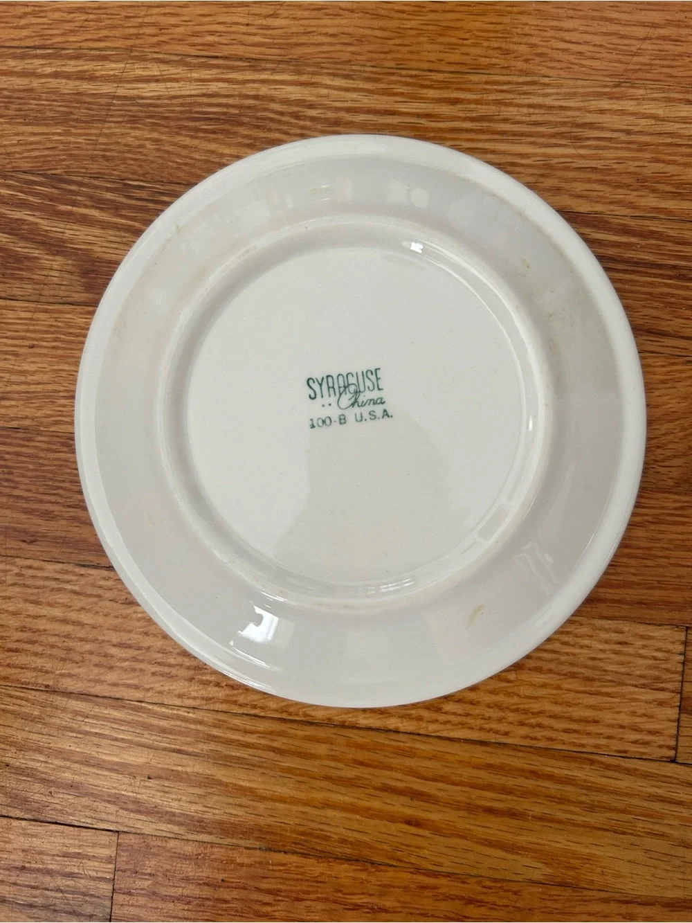 Syracuse China Friar Fishing Plate